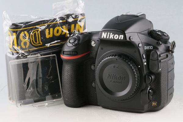 Nikon D810 Digital SLR Camera #60585E3