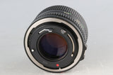 Canon FD 50mm F/1.4 Lens #60596F5