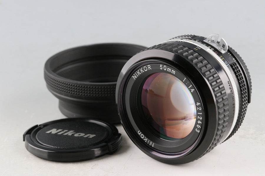 ★くもりあり品★ ニコン Ai NIKKOR 50mm F1.4 #20607 Nikon Nikkor 50mm F/1.4 Ai Lens #60627A5 – IROHAS SHOP