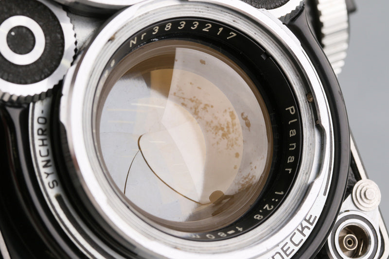 Rollei Rolleiflex 2.8F Planar 80mm F/2.8 Medium Format Film Camera #60641F1