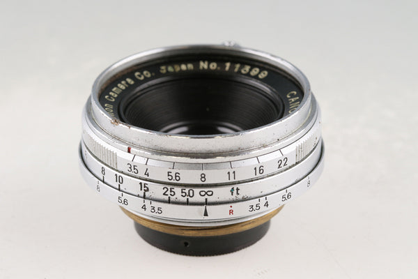 Canon 25mm F/3.5 Lens for Leica L39 #60646C1