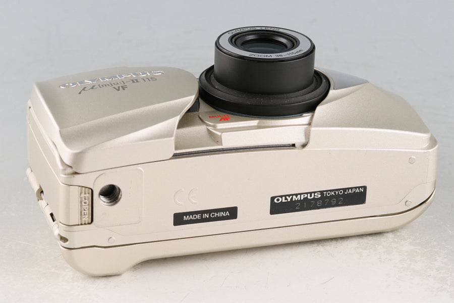 OLYMPUS μ-Ⅱ 115VF コンパクトフィルムカメラ OLYMPUS μ Ⅱ 115 VF / オリンパス | boromeez camera ◎ ボロ