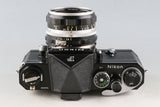 Nikon F + Nikkor-H Auto 50mm F/2 Ai Convert Lens #60717L4