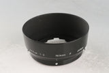 Nikon F + Nikkor-H Auto 50mm F/2 Ai Convert Lens #60717L4