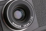 Nikon 28Ti 35mm Point & Shoot Film Camera #60731D6