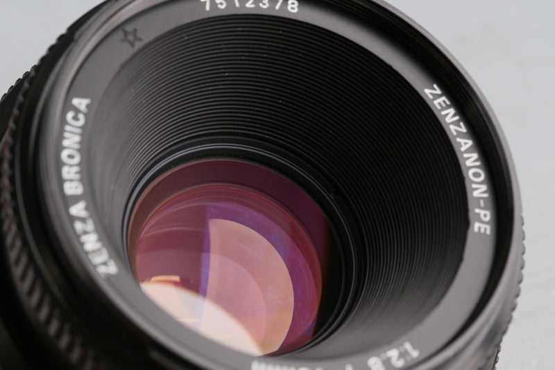 Zenza Bronica ETR Si + Zenzanon-PE 75mm F/2.8 Lens #60787E2