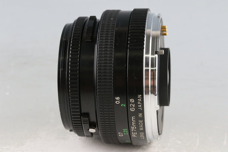 Zenza Bronica ETR Si + Zenzanon-PE 75mm F/2.8 Lens #60787E2