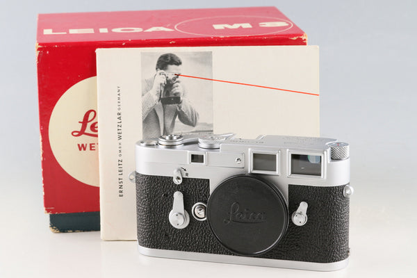 Leica Leitz M3 35mm Rangefinder Film Camera With Box #60802L1