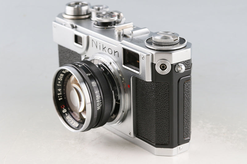 Nikon S2 + Nikkor-S.C 50mm F/1.4 Lens With Box #60806L4