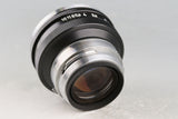 Nikon S2 + Nikkor-S.C 50mm F/1.4 Lens With Box #60806L4