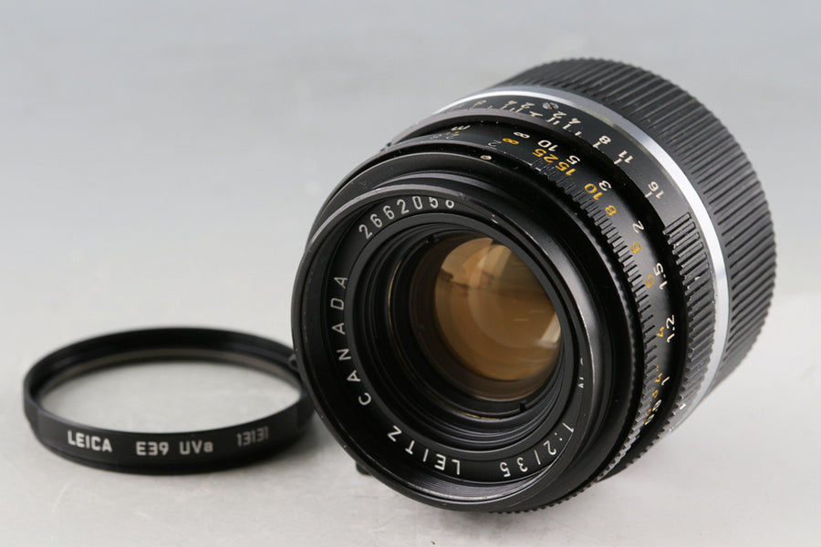 Leica Summicron 35mm F2 カナダ＋純正IROOAフード付き Leica Summicron 35mm F2 カナダ＋純正IROOAフード付き