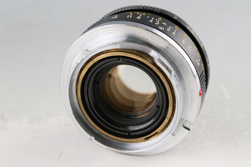 Leica Leitz Canada Summicron 35mm F/2 6-Elements Lens for Leica M #60950T