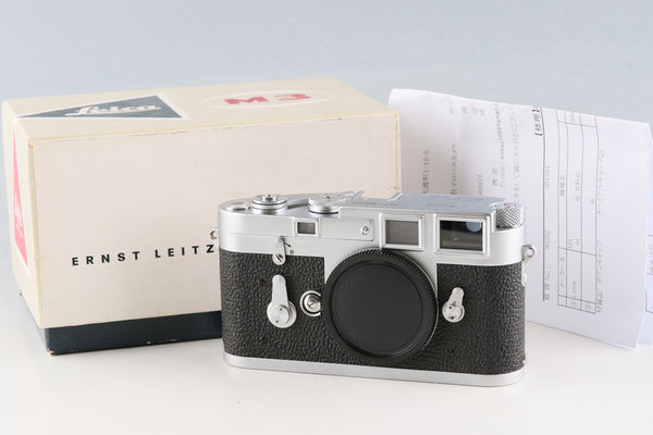 Leica Leitz M3 35mm Rangefinder Film Camera With Box CLA By Kanto Camera #60975L1