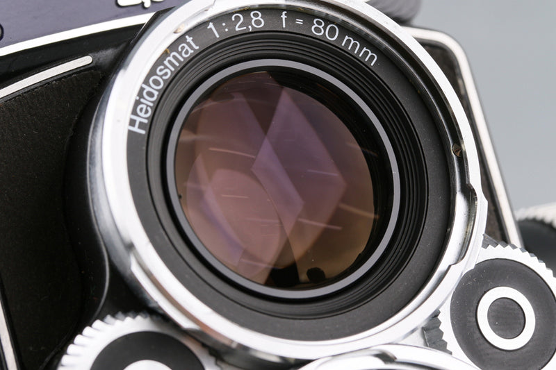 Rollei Rolleiflex 2.8GX Planar 80mm F/2.8 Medium Format Film Camera #60994E2