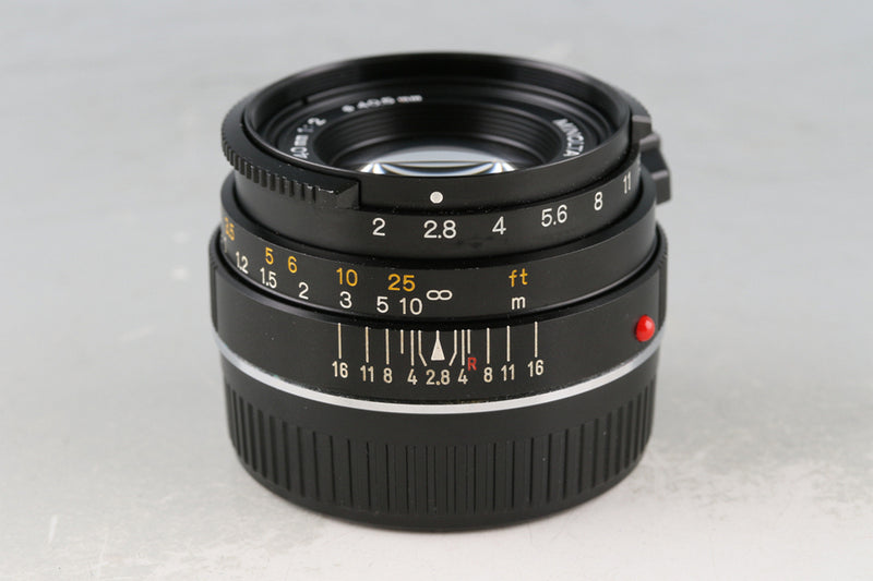 Minolta M-Rokkor 40mm F/2 Lens for Leica M #61003E5