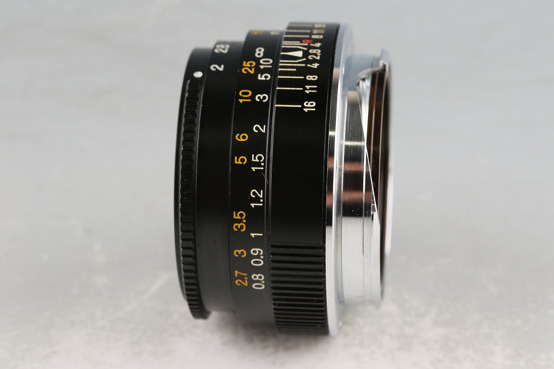 Minolta M-Rokkor 40mm F/2 Lens for Leica M #61003E5