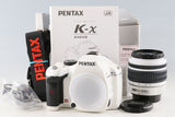 Pentax K-x + SMC Pentax-DAL 18-55mm F/3.5-5.6 AL Lens #61011E2