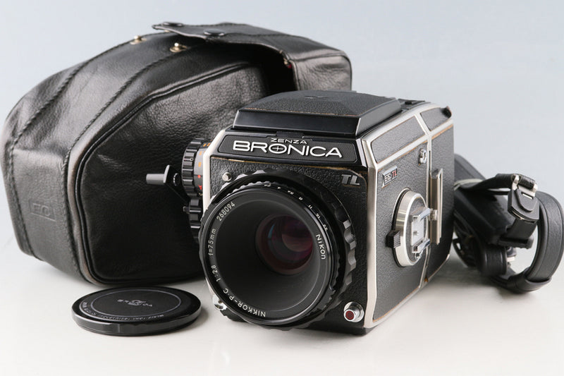 Zenza Bronica EC-TL + Nikkor-P.C 75mm F/2.8 Lens #61012E2