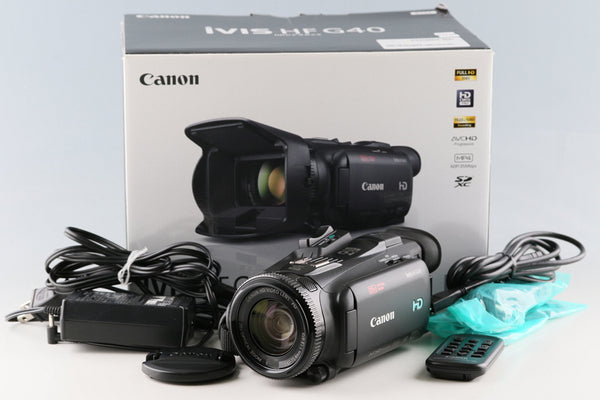 Canon iVIS HF G40 HD Video Camera With Box #61029L9 – IROHAS