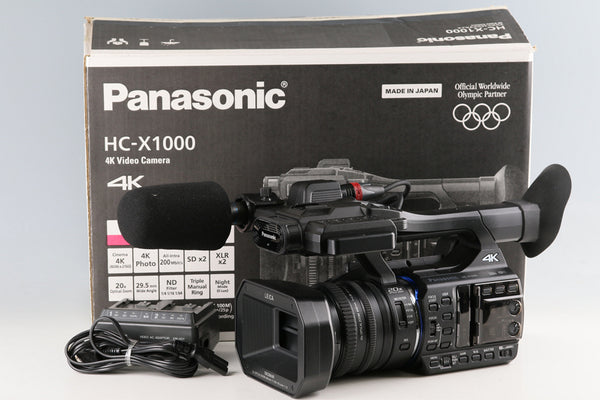 Panasonic HC-X1000 4K Digital Video Camera With Box #61032L6