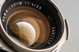 Leica Leitz Summilux-M 35mm F/1.4 Lens for Leica M #61061T