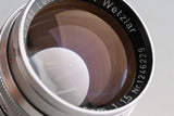 Leica Leitz Summarit 50mm F/1.5 Lens for Leica M #61063T