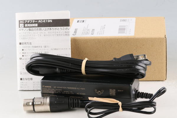 Canon AC Adapter AC-E19N With Box #61065F2