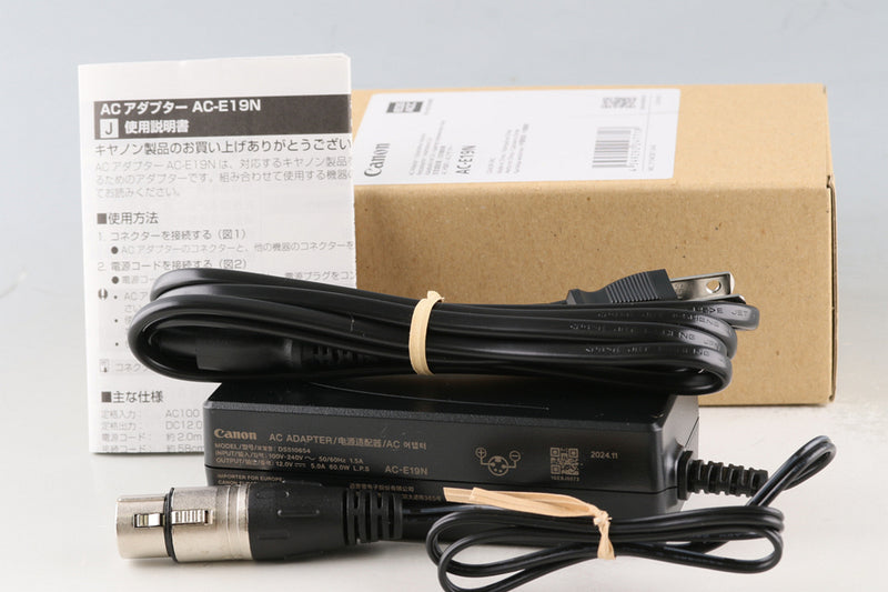 Canon AC Adapter AC-E19N With Box #61065F2