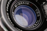 Nikon Nippon Kogaku W-Nikkor.C 35mm F/2.5 Lens for Nikon S #61067C2