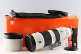 Sony FE 200-600mm F/5.6-6.3 G OSS Lens for E-Mount With Box #61146L2