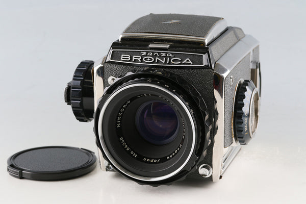 Zenza Bronica S2 + Nikkor-P 75mm F/2.8 Lens #61157E3