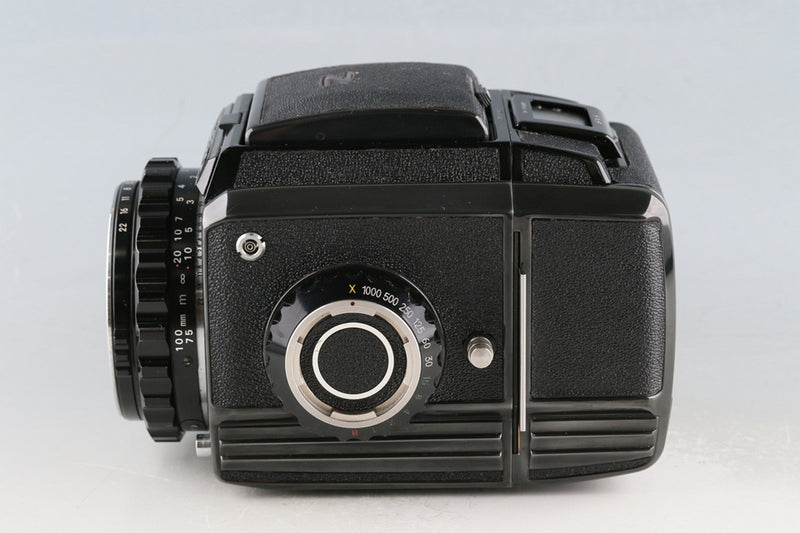 【作動確認済み】ゼンザブロニカS2　Nikkor-P75mm f/2.8 Bronica S2 + NIKKOR-P 75mm f2.8 - 三葉堂寫眞機店オンラインストア