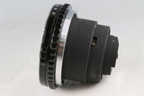 Zenza Bronica S2 + Nikkor-P 75mm F/2.8 Lens #61158E3