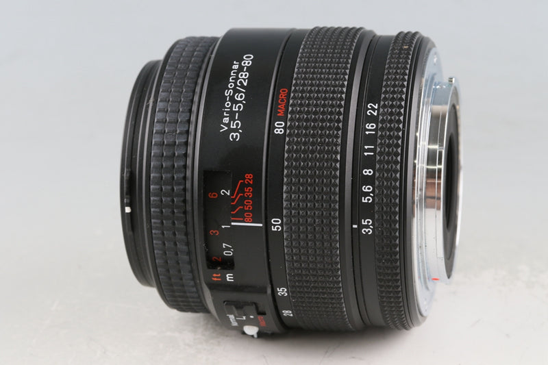 Contax Carl Zeiss Vario-Sonnar T* 28-80mm F/3.5-5.6 Lens for