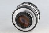 Nikon Nikkor-S Auto 58mm F/1.4 Non-Ai Lens #61197A4