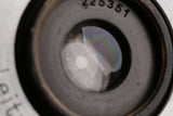 Leica Leitz Elmar 35mm F/3.5 Lens for Leica L39 #61204T