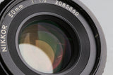 Nikon FM + Nikkor 50mm F/1.8 Ais Lens #61206D3