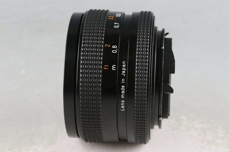 Contax Carl Zeiss Planar T* 50mm F/1.7 AEJ Lens for CY Mount