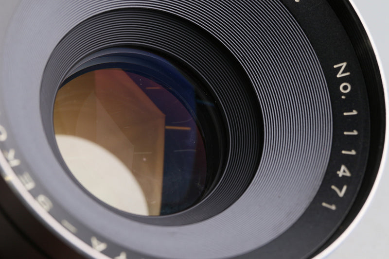 Mamiya RB67 Pro S + Mamiya-Sekor C 127mm F/3.8 Lens #61251E2