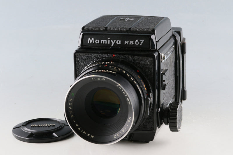 Mamiya RB67 Pro S + Mamiya-Sekor C 127mm F/3.8 Lens + Motorized Film Back Holder 6×8 #61256E2