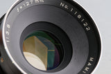 Mamiya RB67 Pro S + Mamiya-Sekor C 127mm F/3.8 Lens + Motorized Film Back Holder 6×8 #61256E2