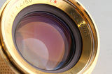 Contax RTS Gold + Planar T* 50mm F/1.4 AEJ Gold Lens Wirh Box #61279L7