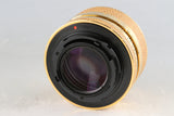 Contax RTS Gold + Planar T* 50mm F/1.4 AEJ Gold Lens Wirh Box #61279L7