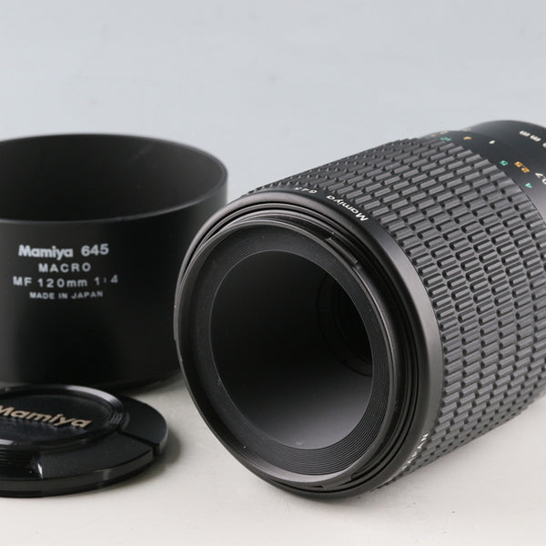 レンズ(単焦点) Mamiya645 macro mf 120mm f4 Mamiya 645 Macro MF 120mm F/4 Lens #61281E6 – IROHAS SHOP