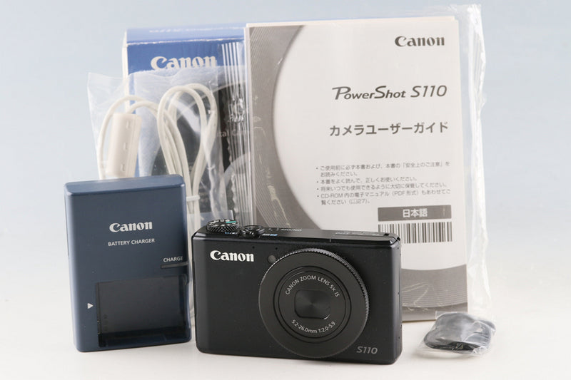 Canon Power Shot S110 Digital Camera With Box #61305L7