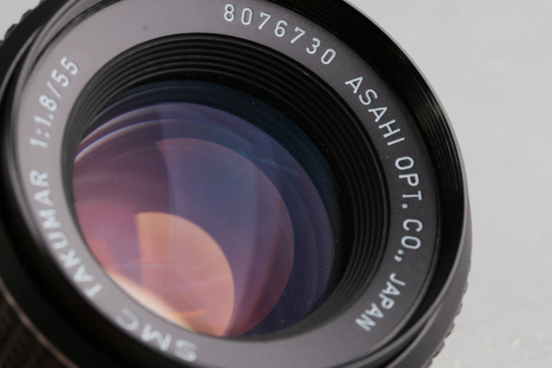 Asahi Pentax SMC Takumar 55mm F/1.8 Lens for M42 Mount #61320G31