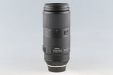 Tamron 100-400mm F/4.5-6.3 Di VC USD Lens for Nikon F #61334F6