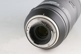 Tamron 100-400mm F/4.5-6.3 Di VC USD Lens for Nikon F #61334F6