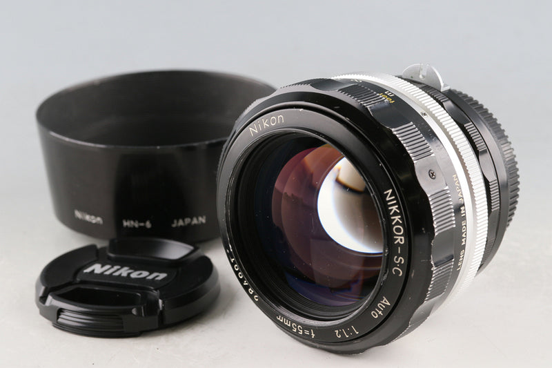Nikon Nikkor-S.C Auto 55mm F/1.2 Non-Ai Lens #61335A3