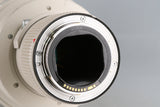 Canon EF 600mm F/4 L IS USM Lens #61414H
